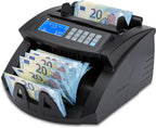 Banknotenzähler NC20i mit 5-facher Falschgelderkennung 1000 Banknoten pro Minute für sortierte Banknoten