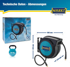 Schlauchaufroller 9040N-13 15 m 13 mm 20 bar Druckluft und Wasser Wandmontage mit automatischem Aufrollsystem und Stoppfunktion