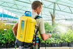 Akku Rückensprüher Pro 1200 li-on 12 L Drucksprüher für Pflanzenschutz und Unkrautbekämpfung kompatibel mit 18V Akku