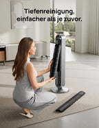 Turmventilator DR-HTF004S 108 cm mit 120° Oszillation 12 Geschwindigkeiten 25 dB WLAN App Steuerung und Timer