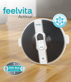 Feelvita Acticur EMS TENS Durchblutungsstimulator für Füße Beine und Knie 11-teilig mit 9 Programmen 20 Intensitätsstufen