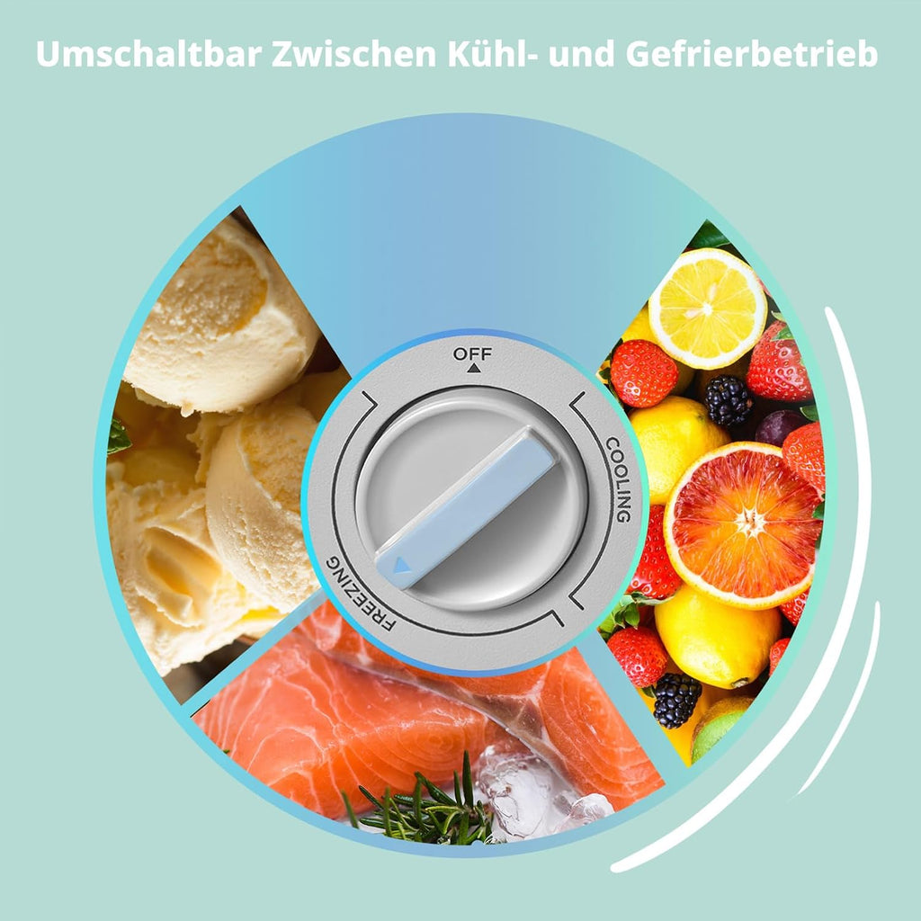 Gefriertruhe RCC202WH2EU 198L Kühl Gefrier 1-10°C -24--12°C 37dB Schnellgefrieren Inverter Weiß