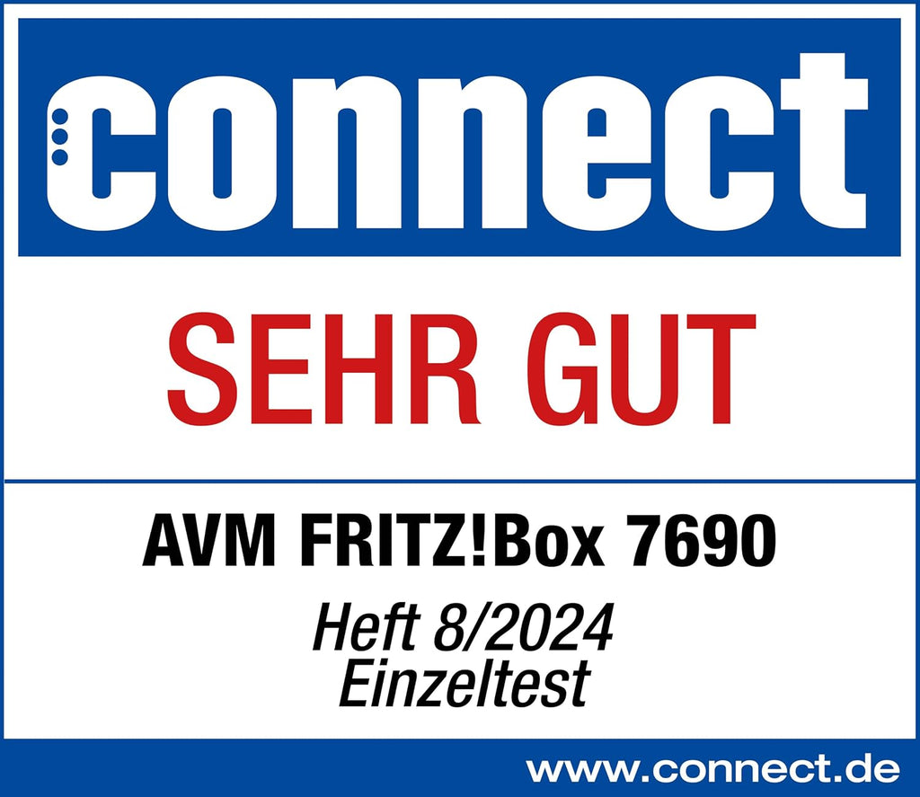 DSL Router Wi-Fi 7 7690 Dualband 7.1 Gbit/s Mesh WLAN DECT Basisstation