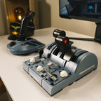 Flugsimulator Zubehör TCA Captain Pack X Airbus Edition Sidestick Schubhebelquadrant 31 Tasten 4 Achsen für Xbox und PC