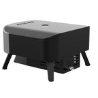 Pizzaofen Gas 13 Zoll 6 kW 50 mbar Modell 90860 mit Regulator und Pizzastein 50 x 50 x 29,5 cm