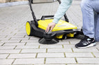 Kehrmaschine S 6 Twin 860 mm Arbeitsbreite 38 l Kehrbehälter 2 Seitenbesen ergonomischer Schubbügel