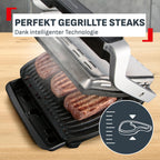 Kontaktgrill OptiGrill Elite XL GC760D 2200 W 16 Programme 800 cm² Grillfläche 44,4 x 34,3 x 18 cm