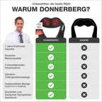 Nackenmassagegerät Shiatsu mit Wärme und Vibration NM089 4D Massageköpfe Kabelgebunden Schulter Rücken Beine Massagegerät