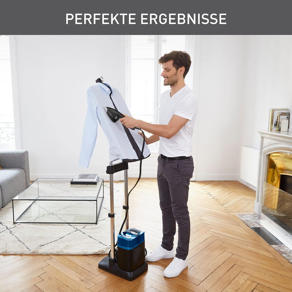 Dampfglätter All-in-One Bügelsystem mit Smart Board QT2022 5,8 bar 200 g/min 40x40x168 cm
