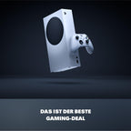 Xbox Series S Spielekonsole 512 GB SSD mit Wireless Controller HDMI-Kabel und Stromkabel