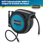 Schlauchaufroller 9040N-13 15 m 13 mm 20 bar Druckluft und Wasser Wandmontage mit automatischem Aufrollsystem und Stoppfunktion