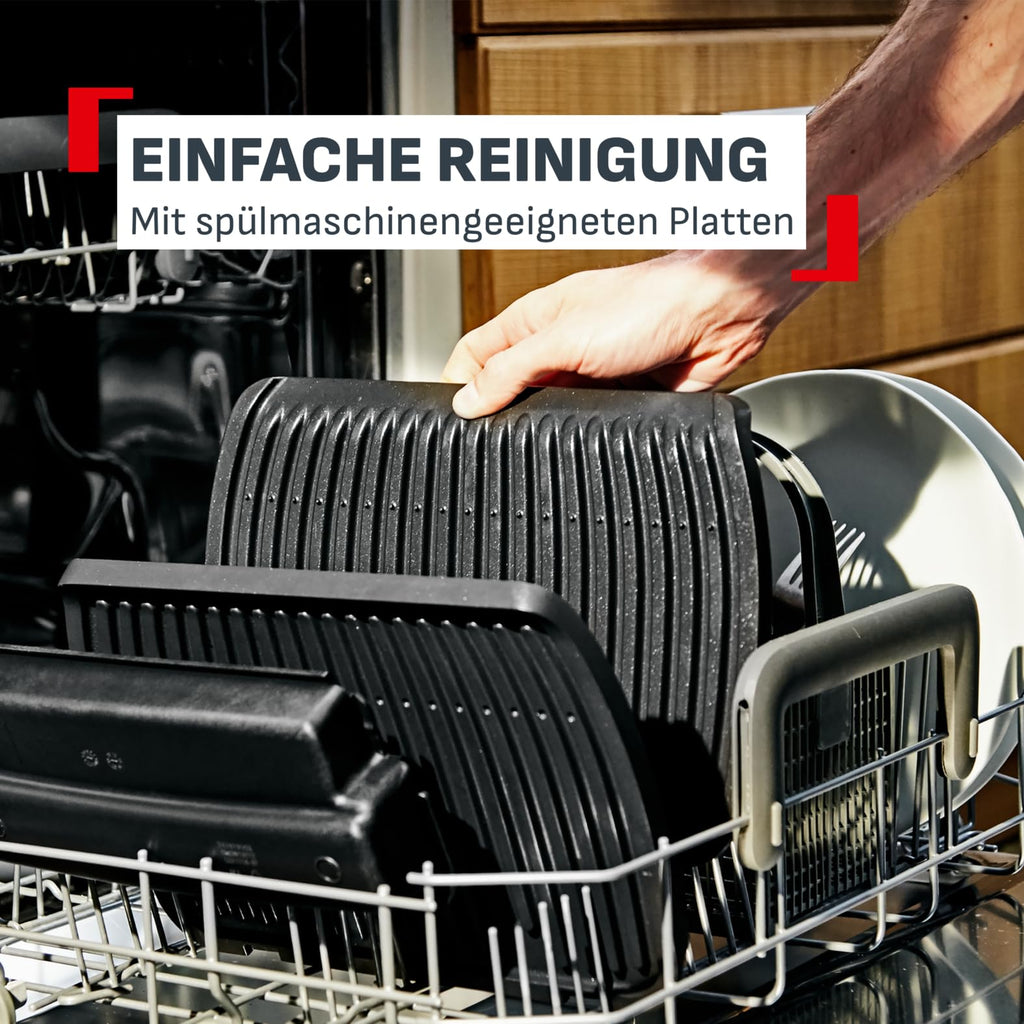 Kontaktgrill OptiGrill Elite XL GC760D 2200 W 16 Programme 800 cm² Grillfläche 44,4 x 34,3 x 18 cm