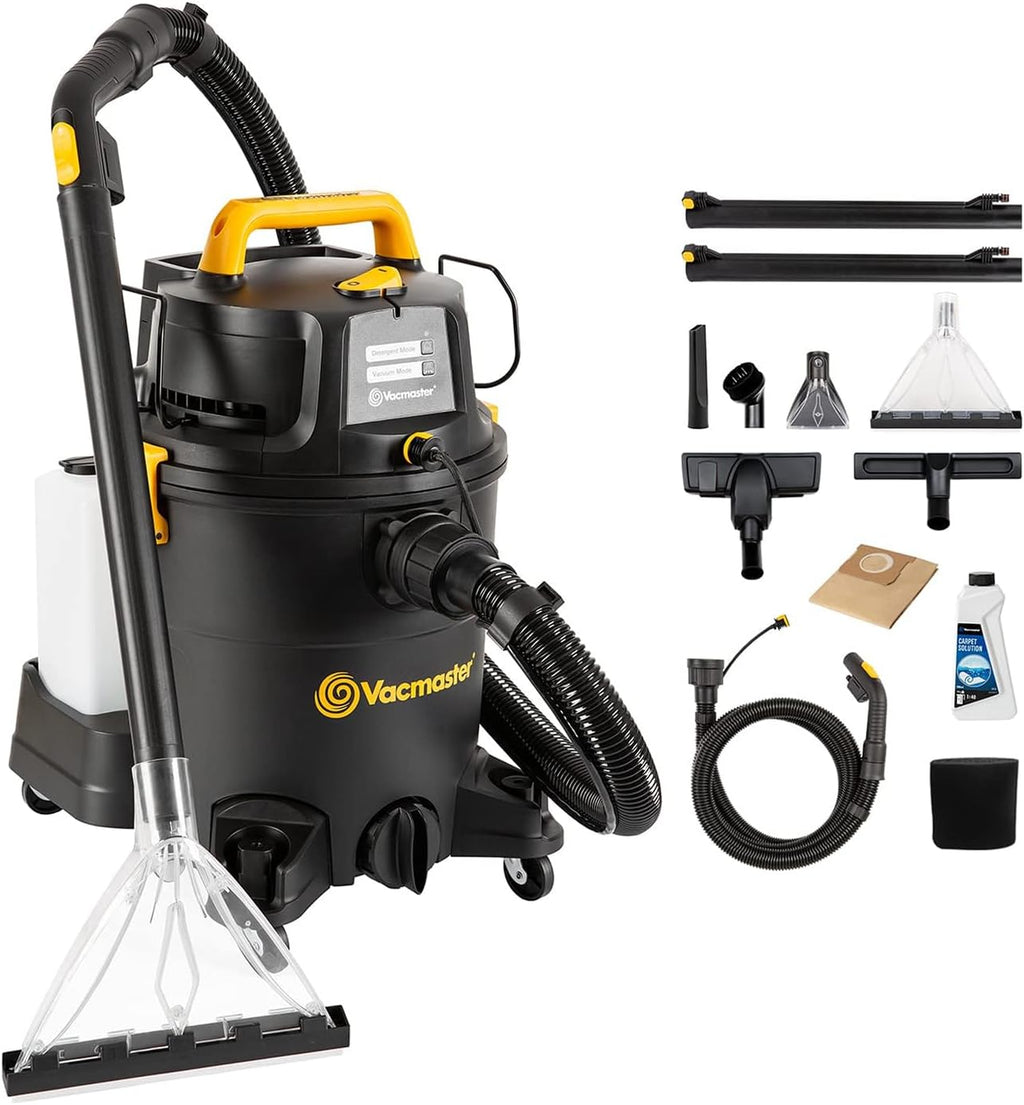 Nass- und Trockensauger Waschsauger VK1323PFR 1300W 23L 3-in-1 Teppich- und Hartbodenreinigung Dual-Tank-System