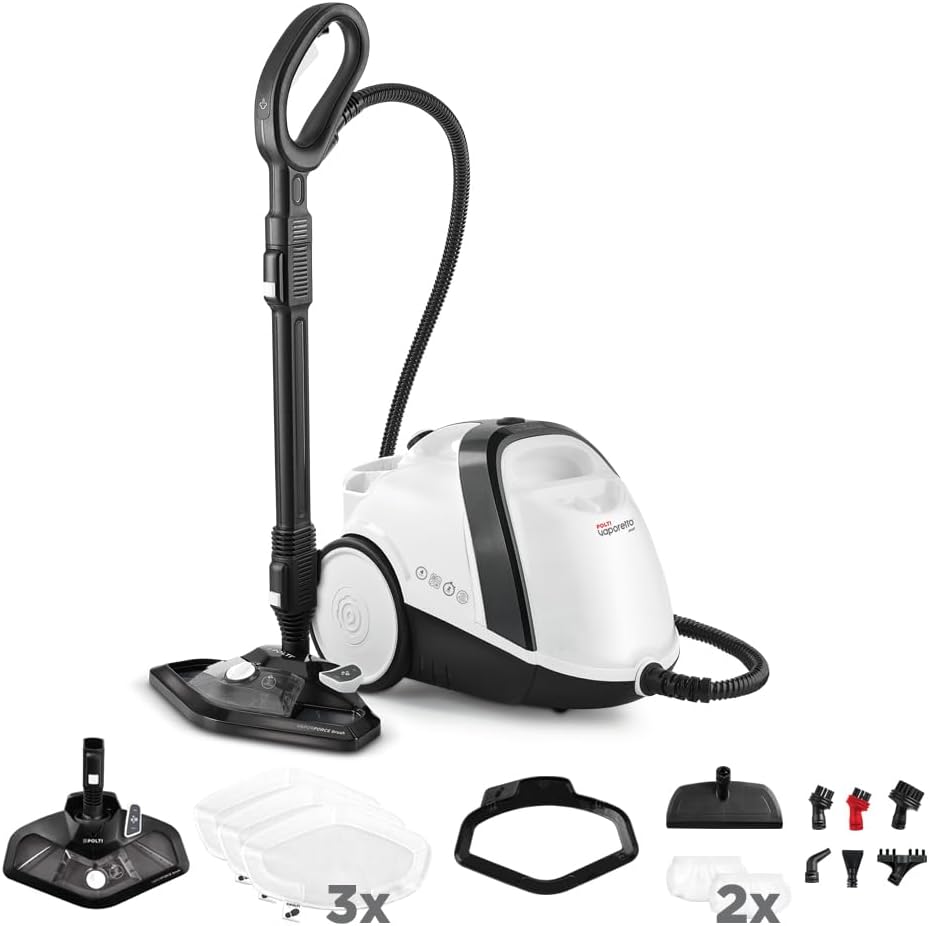 Dampfreiniger Vaporetto Smart 120 PTEU0297 1500 W 4 bar mit 2 L Tank und 14 Zubehörteilen