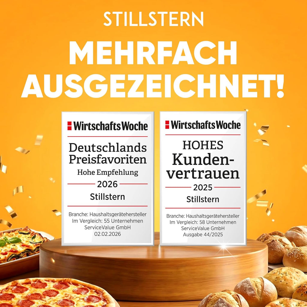 Mini Gefrierschrank 73L 4 Sterne GS-75.2-C freistehend 41 dB Energieklasse C 3 Fächer wechselbarer Türanschlag Silber
