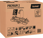 Fahrradträger Anhängerkupplung Premium 2 11521 für 2 Fahrräder E-Bike geeignet 60 kg klappbar abschließbar vormontiert