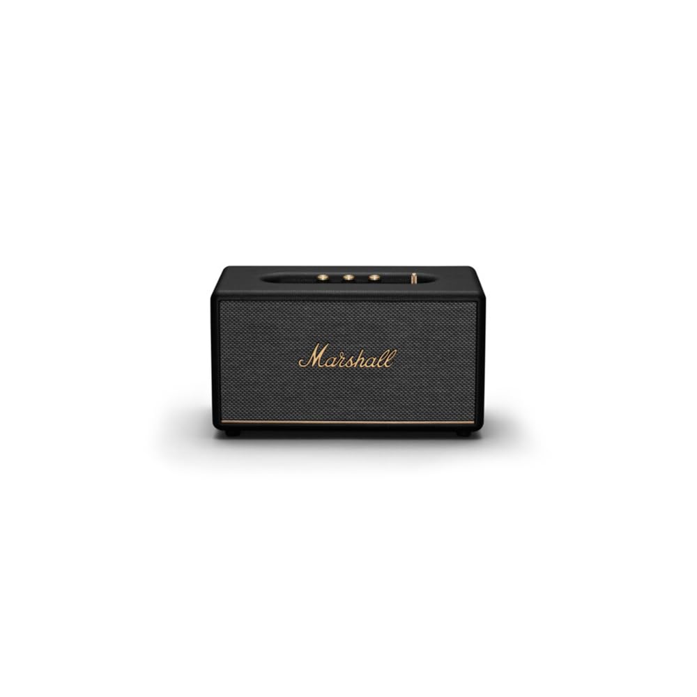 Bluetooth-Lautsprecher Stanmore III 80 W Stereo Bluetooth 5.2 RCA 3,5-mm-Aux-Eingang Schwarz