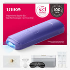 IPL Haarentfernungsgerät Air 3 Deluxe für Gesicht und Körper mit Saphir-Kühlung UV-Sterilisator und Aloe Vera Gel