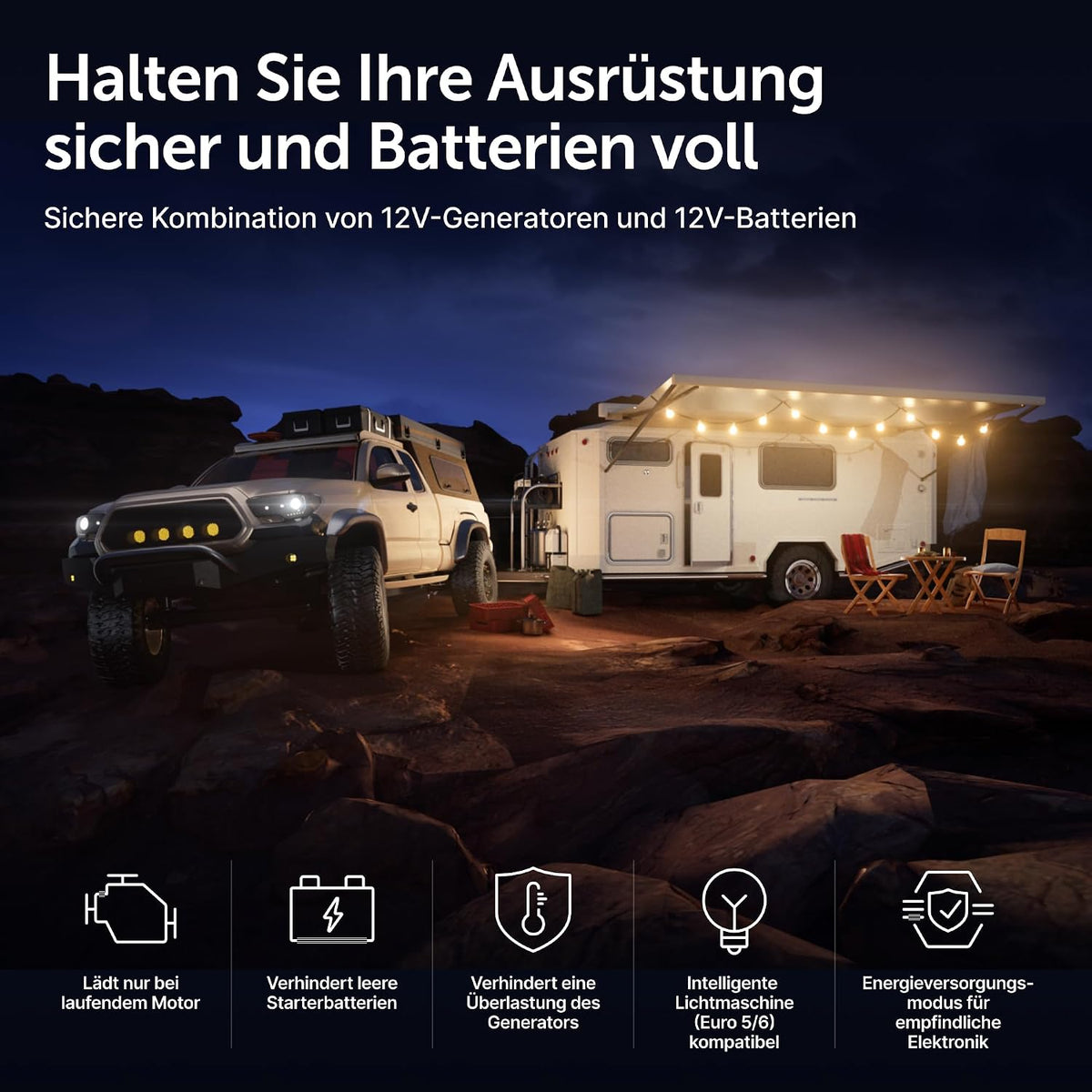 DC-DC Batterieladegerät Orion XS 12/12 50A 700W Smart Batterielader mit Batterieschutz