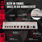 Standalone Sampler Sequenzer und Effektprozessor MPCSAMPLE mit Akku USB-C integriertem Lautsprecher und Mikrofon