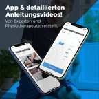 Massagepistole OrthoGun 3.0 160W 5 Intensitäten 7 Aufsätze Akku 360 Min Laufzeit inkl Koffer