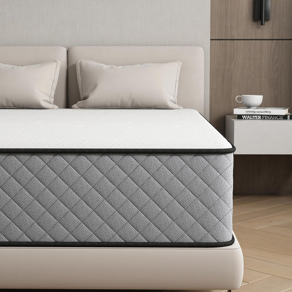 Matratze 140x200 Taschenfederkern Memory Foam 7 Zonen 25 cm H2 H3 OEKO-TEX Hybrid Kaltschaum Bettmatratze