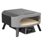 Pizzaofen Gas 13 Zoll 6 kW 50 mbar Modell 90860 mit Regulator und Pizzastein 50 x 50 x 29,5 cm
