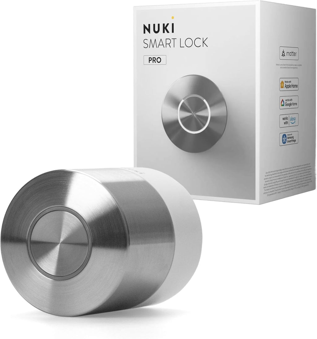 Smart Türschloss Pro 221147 elektronisch Bluetooth WLAN Matter Nachrüstlösung Fernsteuerung ohne Zylindertausch