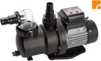 Pool Filteranlage Comfort 75 040100 Pumpe 7800 l h für Pools bis 40000 l mit Vorfilter Timer Manometer 2 Zoll Adapter