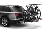 Fahrradträger EasyFold XT für Anhängerkupplung 2 Fahrräder 60 kg faltbar 13-poliger Anschluss 123 x 63 x 68 cm
