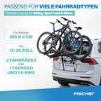 Heck Fahrradträger für 2 Fahrräder Modell 10444 45 kg Traglast 12 bis 29 Zoll faltbar