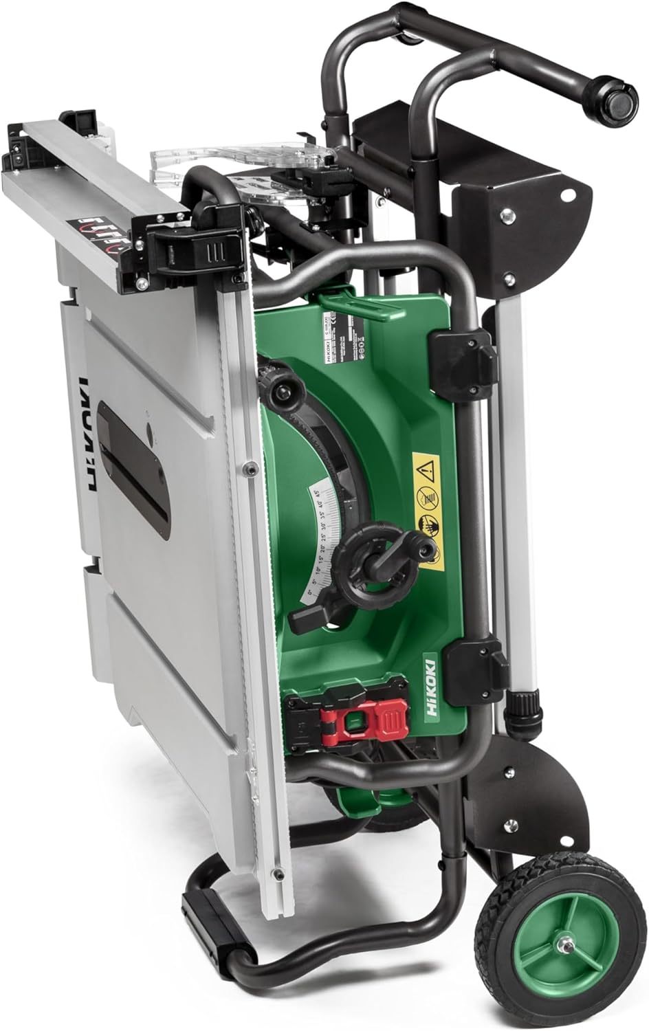 Tischkreissäge C10RJWAZ 1500W 255mm 4500 U/min Softstart Parallelanschlag Tischverbreiterung Untergestell Rollen