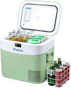 Kompressor Kühlbox HC-22P2 22L 12/24V 230V DC AC -18 bis 15°C Auto Kühlschrank Gefrierbox tragbar Camping Wohnmobil