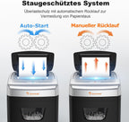 Aktenvernichter Autofeed Mikroschnitt P-4 C233-B 120 Blatt 23 Liter 62 dB Büro Schredder mit automatischem Einzug