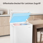 Freezer 99 L RCC102WH2EU(E) 38 dB Inverter Kompressor 4-Sterne Schnellgefrierung Kühl- und Gefrierfunktion freistehend