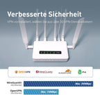 5G WiFi 6 Router GL-X3000 Spitz AX Dual SIM OpenWrt VPN LTE WLAN Router für SIM Karte