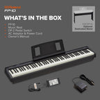 Digital Piano 88 Tasten FP-10 SuperNATURAL Sound Bluetooth MIDI USB Anschluss Home Keyboard Schwarz