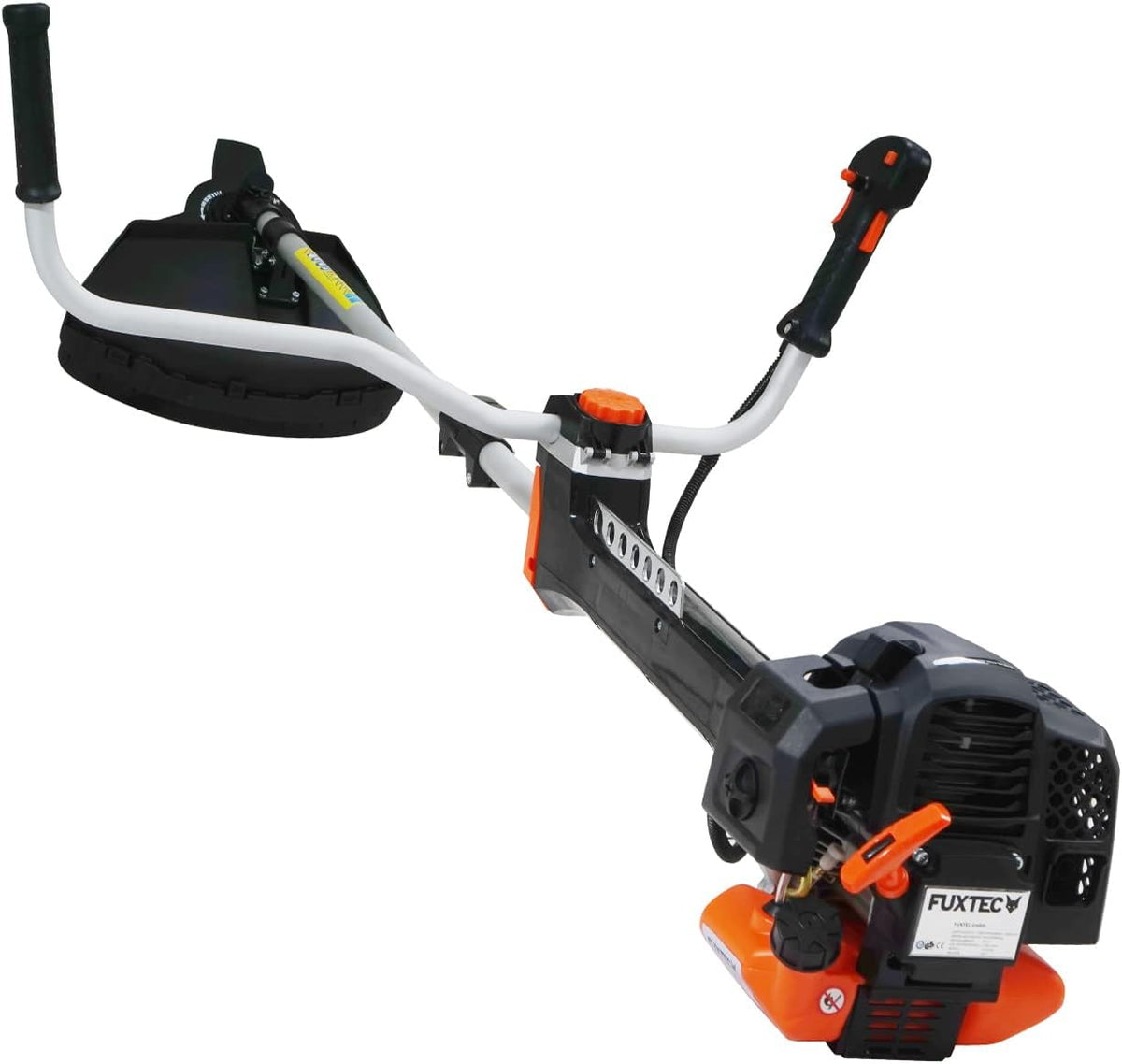 Benzin Motorsense 52 cm³ 3 PS 2-Takt mit Fadenmesser 30 cm Schnittbreite und Startsystem