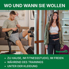 EMS Bauchmuskeltrainer Gürtel Absolute 15 Programme kabellos wiederaufladbar zentrale und seitliche Muskelstimulation