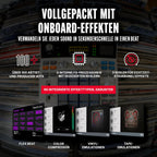 Standalone Sampler Sequenzer und Effektprozessor MPCSAMPLE mit Akku USB-C integriertem Lautsprecher und Mikrofon