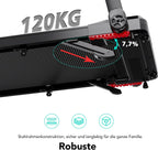 Elektrisches Laufband klappbar CS-WP9 12 km/h 1400W Walking Pad LED Display Bluetooth App 110 kg