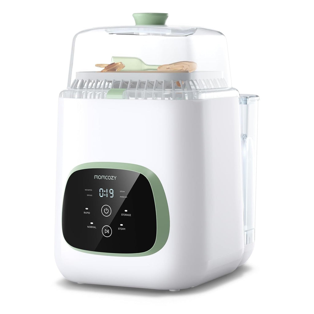 Flaschenreiniger Sterilisator und Trockner BS03 KleanPal Pro für Babyflaschen Pumpsets 9 Modi inkl 60 Reinigungstabletten