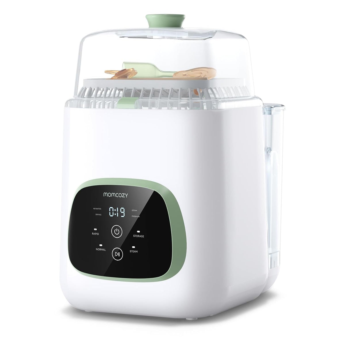 Flaschenreiniger Sterilisator und Trockner BS03 KleanPal Pro für Babyflaschen Pumpsets 9 Modi inkl 60 Reinigungstabletten