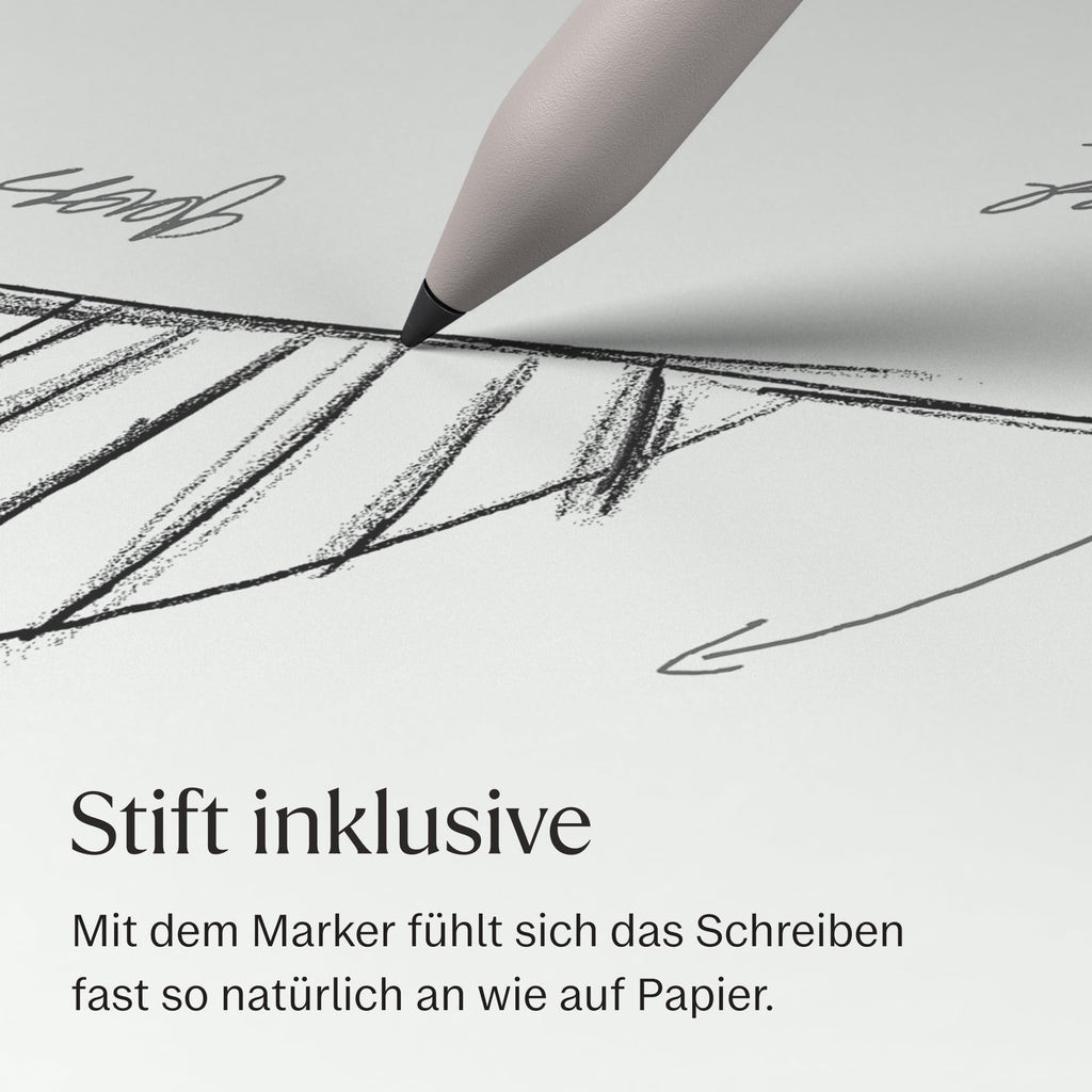 Paper Pure 10,3 Zoll E-Ink Tablet Schwarz-Weiß-Display WLAN mit Marker für Notizen Zeichnen und Dokumente