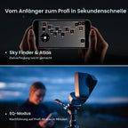 Smart-Teleskop Dwarf Mini 30 mm 150 mm für Astrofotografie mit Auto GOTO Autofokus AZ EQ-Modus und integriertem Filter