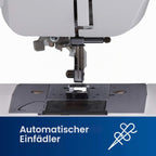 Brother XM2701S Nähmaschine 27 Nähprogramme Freiarm Automatischer Einfädler für Jeans und verschiedene Stoffe