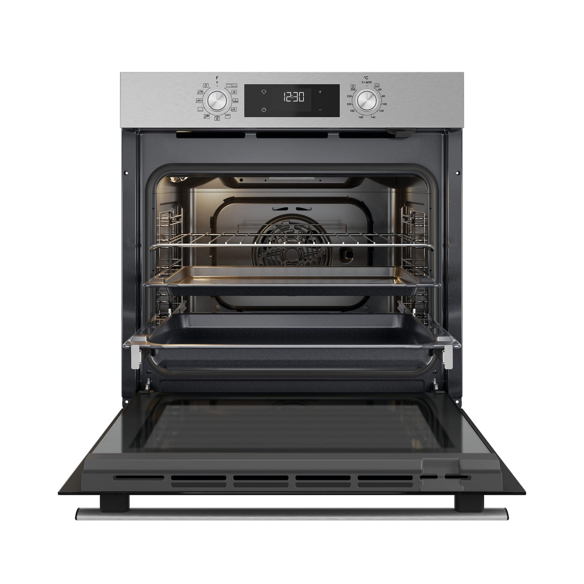 Einbau-Backofen BBA285HU1I 71 Liter 60 cm 12 Funktionen Heißluft Pizza- und Maxi-Cooking-Funktion