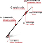 Akku-Teleskop-Heckenschere GP-HH 18/50 Li T BL-Solo 3410972 18 V 50 cm Schnittlänge 25 mm Zahnabstand Brushless ohne Akku
