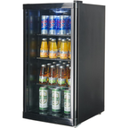 Mini Kühlschrank GPC1088 88L eingebaut Kompakt 3 Glasböden automatische Abtauung LED Innenbeleuchtung