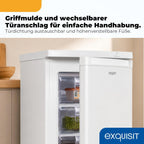 Gefrierschrank GS512-040E 91L 4 Sterne 40dB E Energieklasse 4 Schubladen manuelle Temperatur Weiß freistehend
